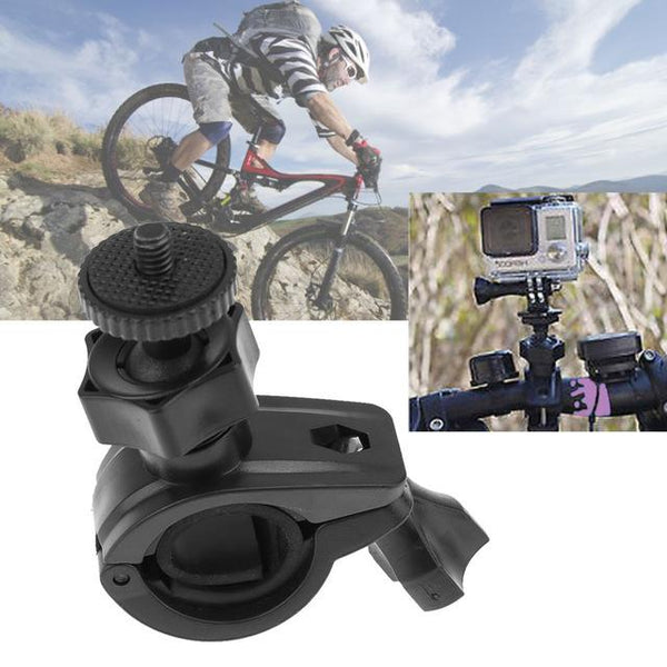 Rotatable Bike Bicycle Handlebar Mount Holder Adapter Motorbike Clip Support Bracket for GoPro Xiaoyi 4K Cameras High Quality