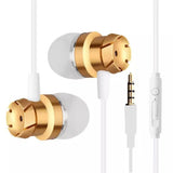 In-Ear Supper Bass Metal Earbuds Earphone Headphone Microphone 3.5mm