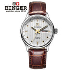 Switzerland watches men luxury brand Wristwatches BINGER business Mechanical clock sapphire full stainless steel B5006-5