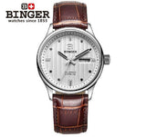 Switzerland watches men luxury brand Wristwatches BINGER business Mechanical clock sapphire full stainless steel B5006-5