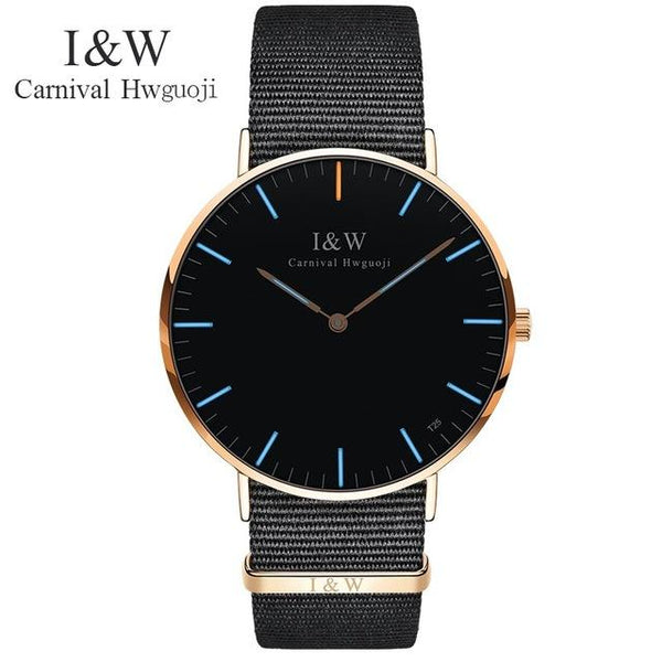 2018 CARNIVAL Mens Watches Top Brand Luxury Male Military Sport Luminous Watch men Business quartz-watch Male Clock Man Relogio
