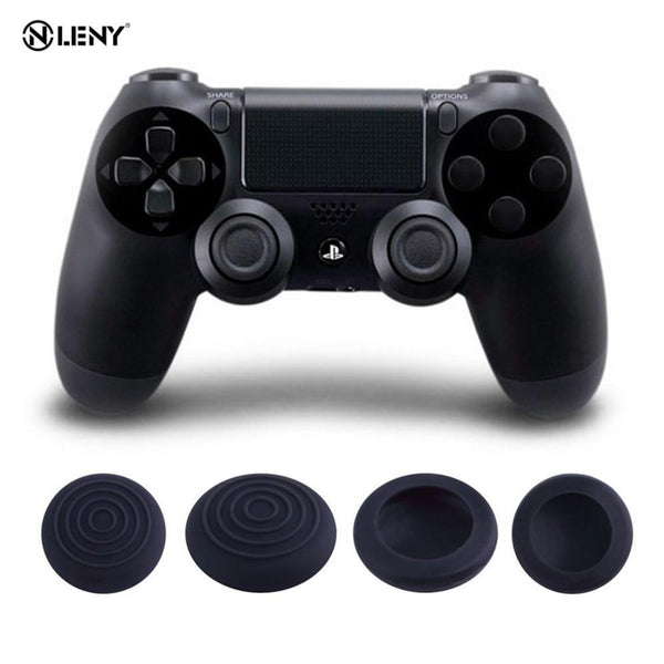 4pcs/set Analog Thumb Grips 3D Joystick Silicone Cap for PlayStation 4 Controller for PS4 Wholesale