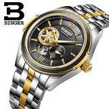 Switzerland Binger Watch Men Luxury Brand Miyota Automatic Mechanical Movement Watches Sapphire Waterproof reloj hombre B-1165-1