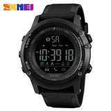 SKMEI Mens Watches Top Brand Luxury Sport Smart Watch Silicone Strap Clock Men Waterproof Bluetooth Smartwatch Relogio Masculino
