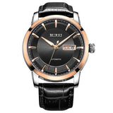 BUREI Luxury Mens Crystal Sapphire Lens Automatic Mechanical Watch Waterproof Male Wristwatches With Premiums Package 15013
