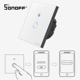 Sonoff Touch 86 120 Smart WiFi RF / APP / Touch Control Wall Light Switch 1 Gang 86 Type UK Panel Wall Touch Light Switch