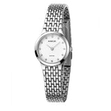 MIGE Luxury Fashion Women Quartz Watches Synthetic Sapphire Crystal Rhinestones 316L Stainless Steel Bracelet Relogio Feminino