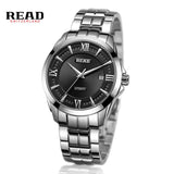 READ High Quality Top Luxury Brand Auto Mechanical Watches Sapphire Crystal Stainless Steel Men Watches 50M Waterproof R8005G