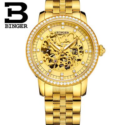 Switzerland Binger Watch Men Brand Luxury Miyota Automatic Mechanical Movement Men Watches Sapphire Waterproof Wristwatch 5051G3