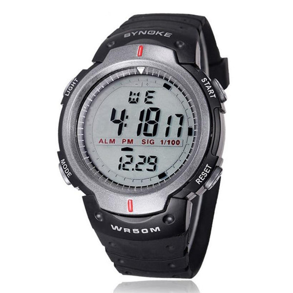 Women Mens Trendy Waterproof Outdoor Sports Digital LED Quartz Alarm Date Wrist Watch.the LUXUY Sport Watch ,Casual