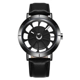 2018 New Women Mens Watch Luxury Men Big Dial Stainless Steel Sport Quartz Watches Fashion Male Rotation Waterproof Dress Watch