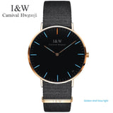 CARNIVAL Women Watches Ladies Watch Chronograph Leather Strap Quartz Date Luminous Hands Waterproof Wristwatch Relogio Feminino