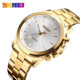 SKMEI Men Smart Watch High Quality Stainless Steel Quartz Sport Watch Fashion Multifunction Bluetooth Smartwatch Reminder Clock