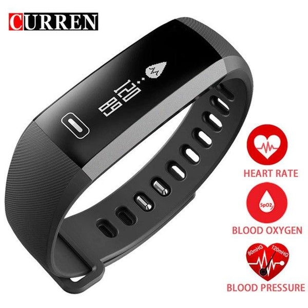 CURREN pro Smart wrist Band Heart rate Blood Pressure Oxygen Oximeter Sport Bracelet Watch intelligent For iOS Android Smartband