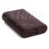 USB Power Bank Case Kit 3X 18650 Battery Charger Case DIY Box For Phone MP3/4 Z17 Drop ship