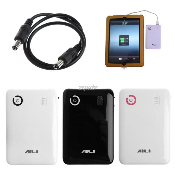 Portable Adjustable 5V 9V 12V 18650 Battery Charger Case Double USB Port Mobile Power Bank Box Case For Cell Phone Tablet Z07