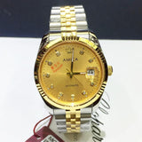 AMICA 2018 Luxury Full Steel Men's Automatic Mechanical Waterproof Wrist Watch