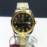 AMICA 2018 Luxury Full Steel Men's Automatic Mechanical Waterproof Wrist Watch
