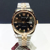 AMICA 2018 Luxury Full Steel Men's Automatic Mechanical Waterproof Wrist Watch