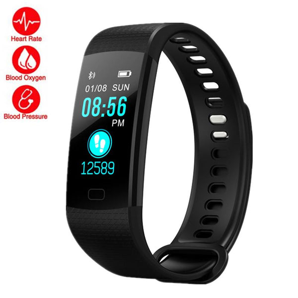 Y5 Smart Band Heart rate Sport Bracelt Smart Bracelet For iOS Android Blood Pressure Oxygen Oximeter Fitness Tracker Smart Watch