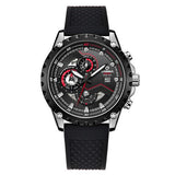 CASIMA 2018 New Men's Watch Automatic Mechanical Watch Multi-function Sports Stainless Steel Men's Business Quartz Watch