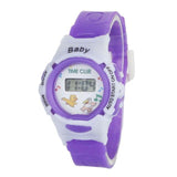 Watches Unisex Silicone Colorful Boys Girls Students Time Electronic Digital Wrist Sports Watch Children