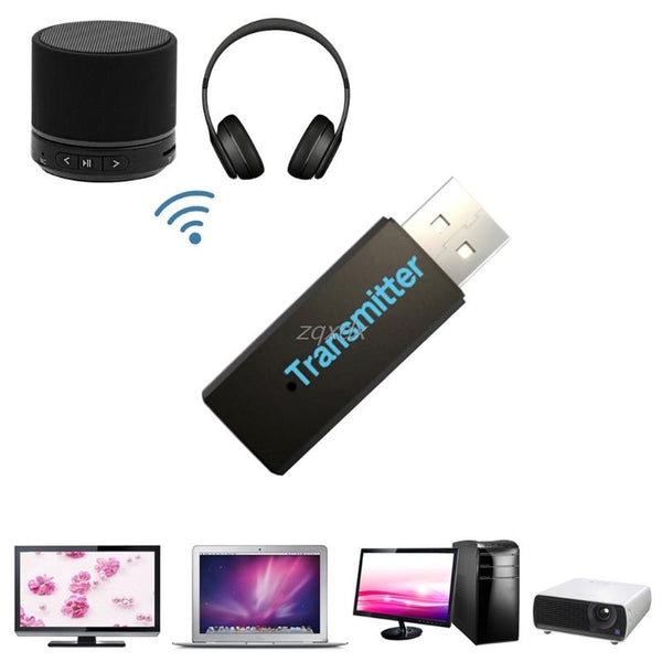 USB Bluetooth 3.0 Wireless Stereo Audio Music Transmitter For TV MP3 PC Laptop Drop Shipping