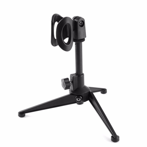 Professional Desktop Microphone Stands Universal Adjustable Elevatable Microphone Holder Mic Tripod Stand Bracket