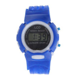 Watches Children Unisex Silicone Colorful Boys Girls Students Time Clock Electronic Digital LCD Wrist Sports Watch