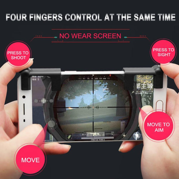2018 Newst Mobile Phone Game Joysticks Game Controller Touch Screen Joystick Game Shooting Button Accessories for STG FPS TPS