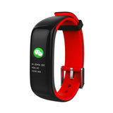 Functional Watch Blood Pressure Counter Activity Tracker Smart Fitness Wrist Band Bracelet With Color Screen For Step Calorie