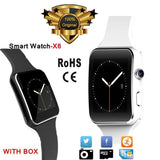 New Bluetooth X6 Smart Watch Men Relojes SIM TF Card relogio reloj inteligente Wearable Device Smartwatch For Android Phone