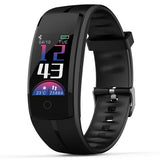 Smart Watches Men Sports Bracelet wristband OLED heart rate message reminder pedometer calorie bluetooth for IOS Android phone