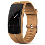 Smart Watches Men Sports Bracelet wristband OLED heart rate message reminder pedometer calorie bluetooth for IOS Android phone