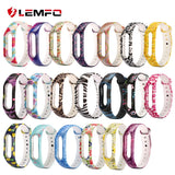 LEMFO Smart Band Sport Fitness Bracelet For Xiaomi Mi Band 2 Watch Strap Color Silicone Replacement Fashion Cute For Women