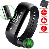 M2 Smart Band Heart rate Blood Pressure Oxygen Oximeter Sport Smart Bracelet For iOS Android Fitness Tracker Smart Watch