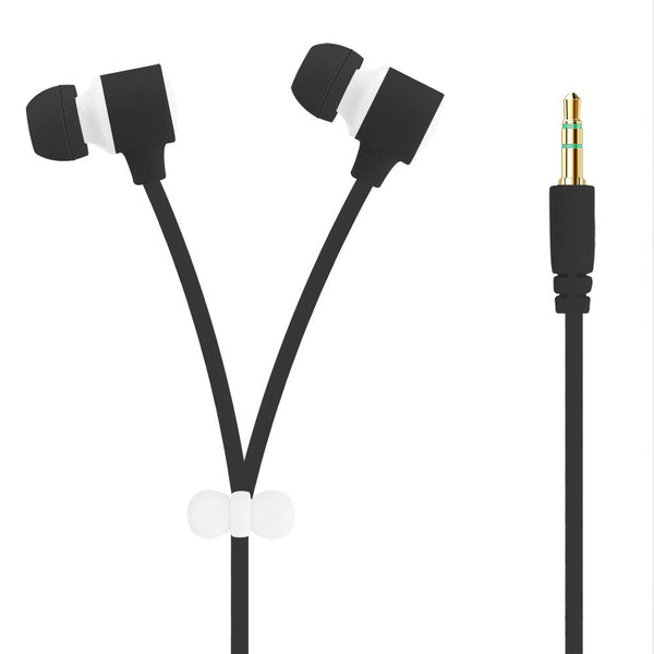 FORNORM 3.5mm line type Wired In Ear Earphone Earbud PC Headset with Cute Storage Box for iPhone Samsung Xiaomi etc