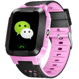 1.22 inch Mi Q90 GPS Phone Positioning Children Watch WIFI SOS Smart Watch Baby Q80 Q50 Q60 Find Smartwatches