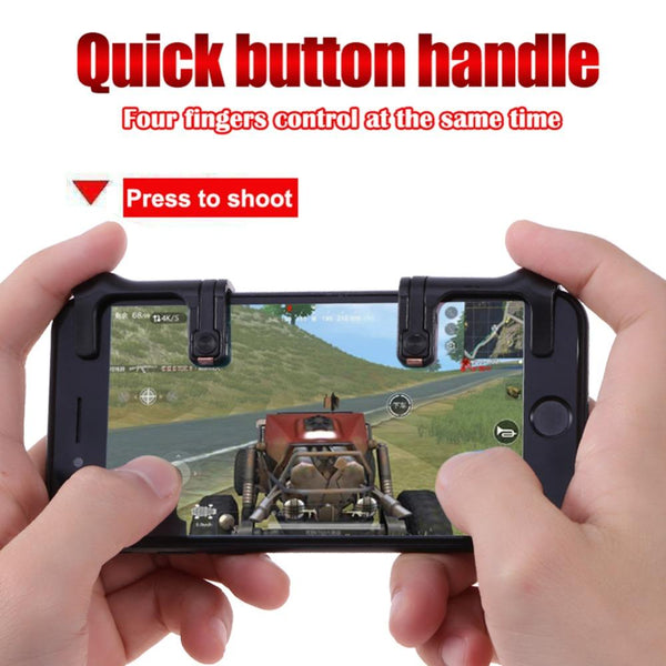2018 Newst Mobile Phone Game Joysticks Game Controller Touch Screen Joystick Game Shooting Button Assist Tool for STG FPS TPS