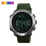 SKMEI 1285 Men Women Sports Outdoor Watch Calories Remind Bluetooth Remote Control Camera Life Waterproof Relogio Feminino