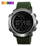SKMEI 1285 Men Women Sports Outdoor Watch Calories Remind Bluetooth Remote Control Camera Life Waterproof Relogio Feminino