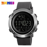 SKMEI 1285 Men Women Sports Outdoor Watch Calories Remind Bluetooth Remote Control Camera Life Waterproof Relogio Feminino