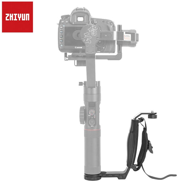 Zhiyun Crane 2 Gimbal Accessories L Bracket TransMount Mini Dual Grip for LED Light /Microphone / Monitor Similar as Dual Handle