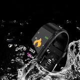 115 PLU Waterproof Sport Smart Watch Men Women Heart Rate Fitness Tracker Smart Wristbands For Android IOS Smart Watches Relogio
