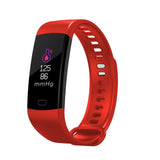 BANGWEI 2018 New Smart Wristband Blood Pressure Heart Rate Monitor Fitness Tracker Smart Watch Bracelet Sleep detection tips+Box