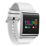 BANGWEI 2018 OLED Color Screen sport Fitness Tracker smart Wristband IP67 Waterproof Resistant Heart Rate Monitor smart bracelet