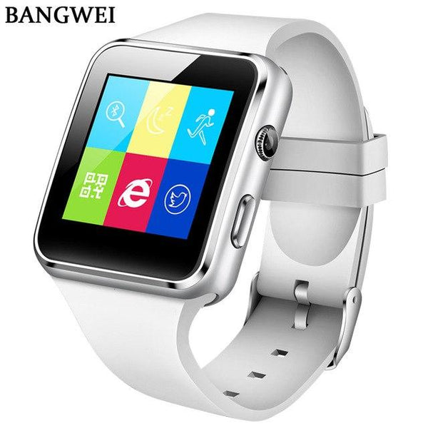 BANGWEI New Smart Watch with Camera Touch Screen Clock Support SIM TF Card Bluetooth Smartwatch for iPhone Xiaomi Android Phone