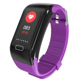 BANGWEI Smart Wristband Watch Vibrating Call reminder Smart Bracelet Fitness Heart Rate Monitor Blood Pressure IP67 Waterproof