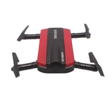 JINXINGDA 523 Tracker 2.4G Foldable Mini Selfie RC Drone Quadcopter With Wifi FPV Camera Altitude Hold G-sensor VS JJRC H37