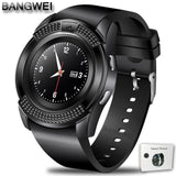 BANGWEI Couple Multifunction Smart Watch LED Color Screen Clock Pedometer Smart Digital Watch Men Women Android Smart Wristwatch